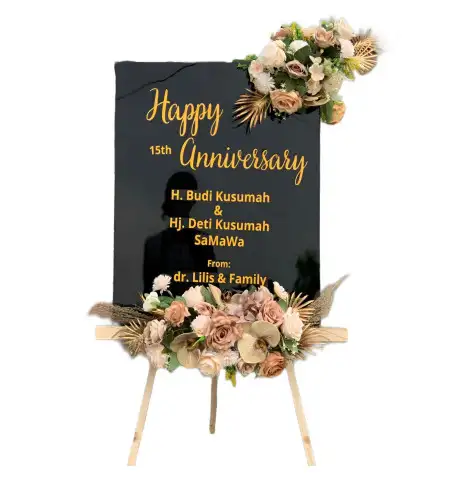 Papan Bunga Akrilik Cigemblong